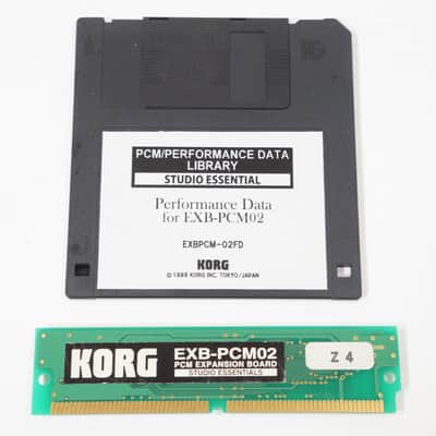 KORG EXB-PCM02 STUDIO ESSENTIALS PCM Expansion Board w/ Floppy