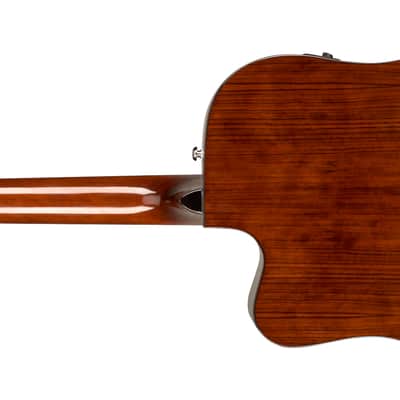 Fender CD-140SCE Dreadnought with Case, Walnut Fingerboard - Sunburst image 2