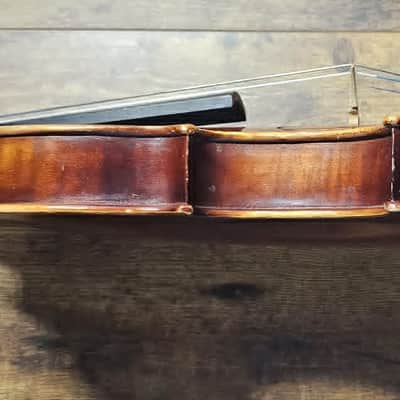 1965 |W.GER| E.R. Pfretzschner Strad Copy 4/4 Violin | Caspari Pegs | Baroque Bridge | Dominant | image 4