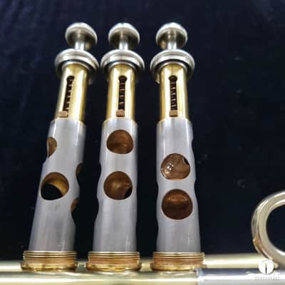 Vintage Bach Stradivarius 239 CL 25H Herseth leadpipe trumpet gamonbrass image 19
