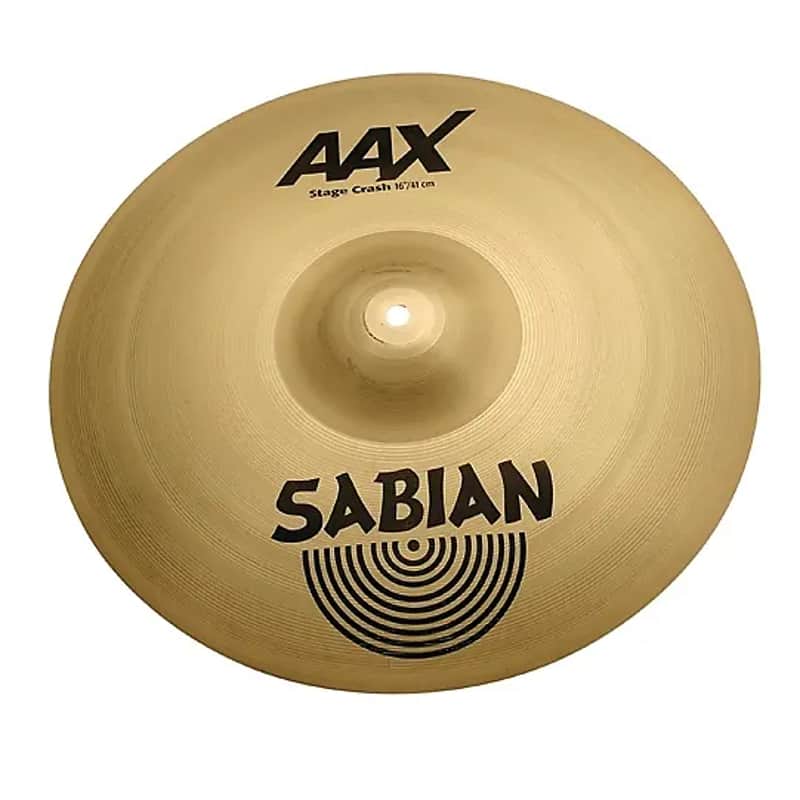 Sabian 16" AAX Stage Crash Cymbal 2002 - 2018 image 1