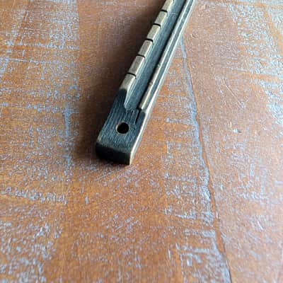 Silvertone Harmony Flat Top Guitar Bridge Vintage 1960s Nice Shape! image 1