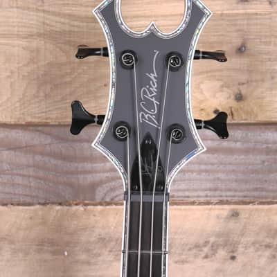 BC Rich Warlock Chris Kael Signature Warlock Bass Satin Black image 6