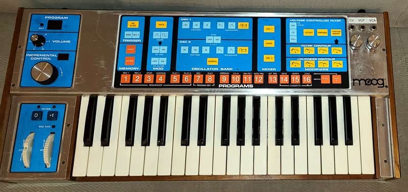 Moog Source Monophonic Analog Synthesizer with Custom Mod for VCF, VCA and CV image 1