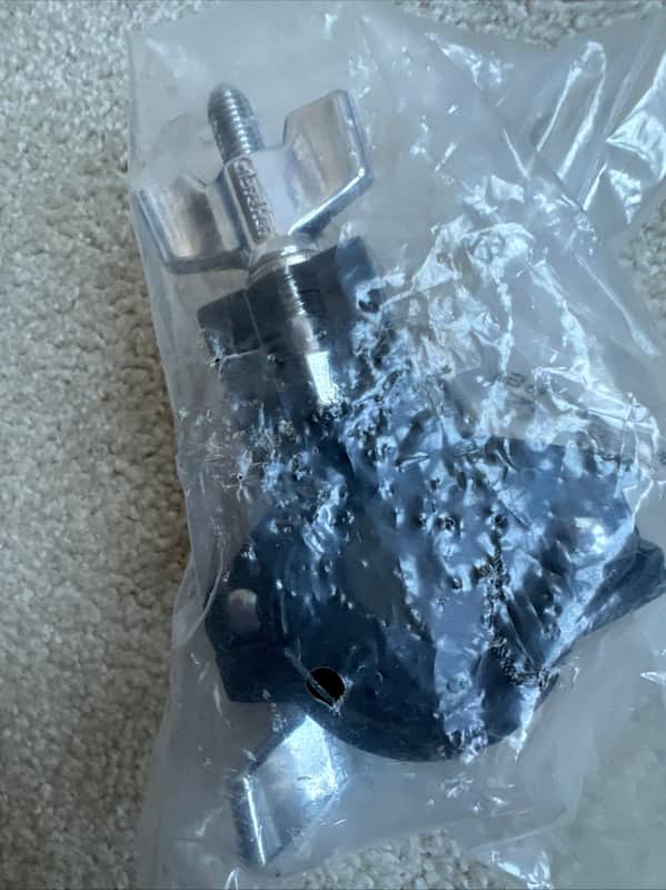 Gibraltar One Drum Rack Black Multi Clamp for 1.5” Tube 00s - Black image 1