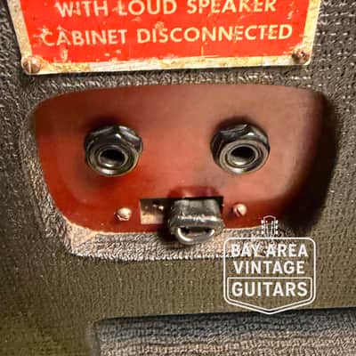 1965 Vox AC50/4 Mk III Head & 2x12 Cabinet w/ Original Speakers & Trolley image 12