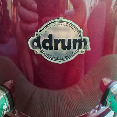ddrum 12"×8" Custom Maple/Dios 2008-2012 - Red laquer image 2