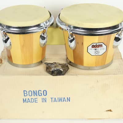 Vintage Adam Atomic Sound Bongos New Old Stock image 1