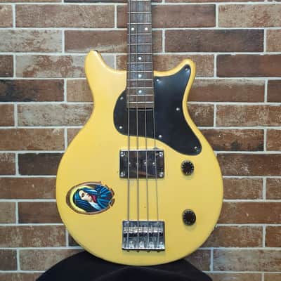 Hamer Bass  Jim Cara Conversion Johnny Thunders Double Cutaway Junior Clone Bass 30"scale 11k Stack Humbucker Model 1 Clone  MONSTER TONE Bild 1