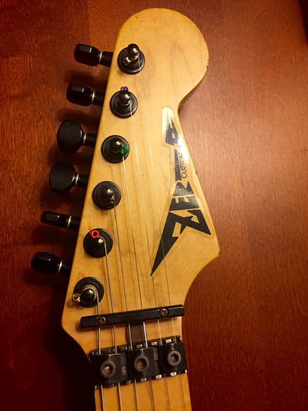 ヴィンテージ！ZEP-Ⅱ ストラト 美品！ESP Yahoo!オークション - ESP ZEP-Ⅱ CUSTOM ストラトタイプ 中古