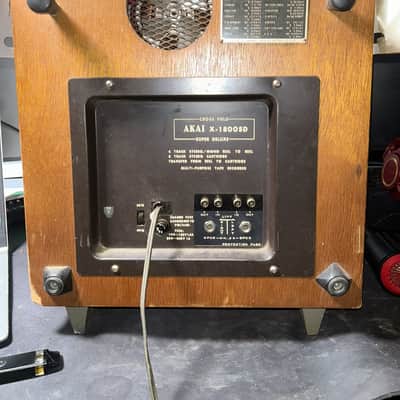 Akai X-1800SD Reel-to-Reel Tape Deck — Powers On - Needs Service image 6