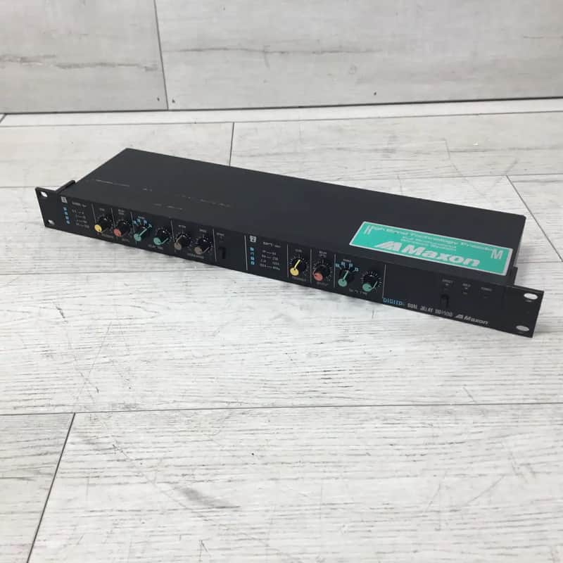Maxon DD1000 Digital Delay Pro Audio Rack Unit image 1