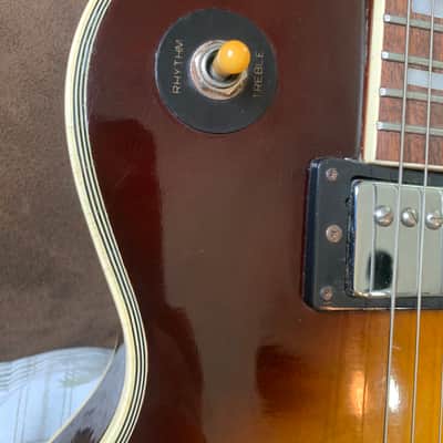 Memphis Les Paul copy 70’s Tobacco burst image 4