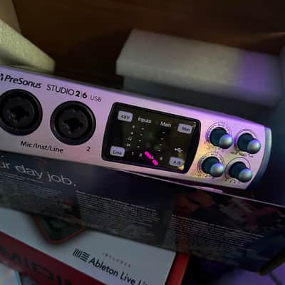 PreSonus Studio 2|6 USB Audio Interface 2010s - Silver image 1