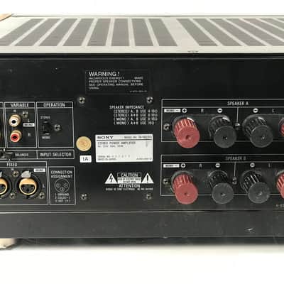 Vintage Sony TA-N80ES Power Amplifier image 8