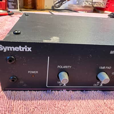 Symetrix SX202 Dual Microphone Preamp with power supply image 1