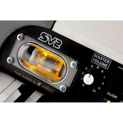 Korg SV-2SP 73-Key Vintage Stage Piano with Speakers (Creme) image 8