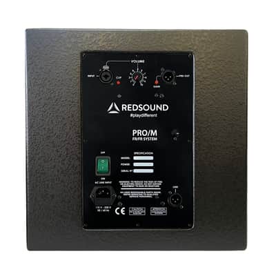Red Sound MF10 PRO/M Active Cabinet Black (Mono Version) image 5