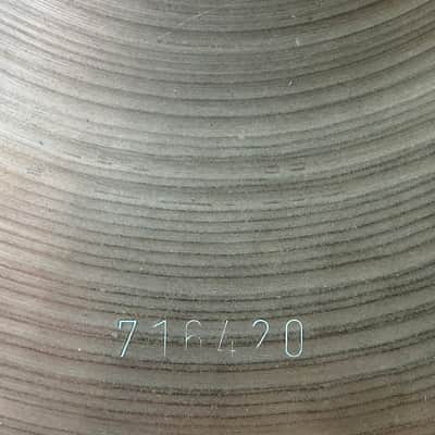 Paiste 16" 2002 Crash Cymbal 1977 Black Label - 995 grams image 6