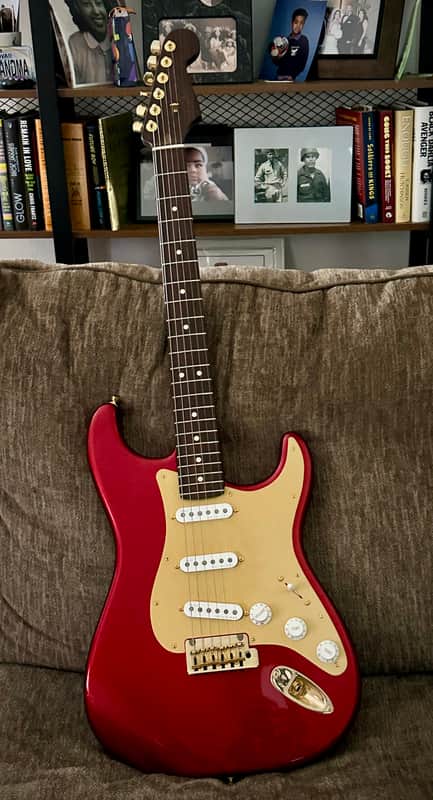 Fender Mod Shop Stratocaster 2024 - Candy Apple Red Metallic