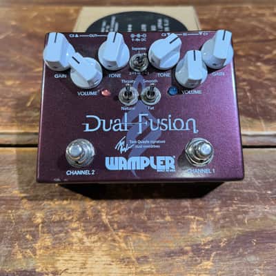 Wampler Dual Fusion オーバードライブ Wampler Dual Fusion Tom Quayle Signature Overdrive V2 | Reverb