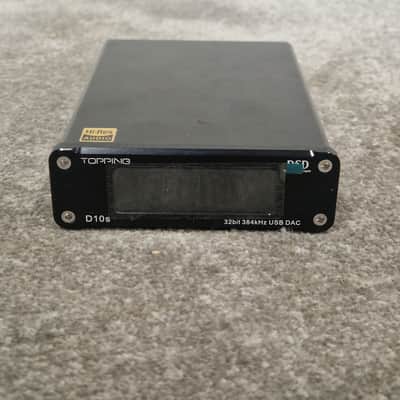 Topping D10S USB-DAC Black Audio Interface - Hi-Fi Grade - Excellent image 6
