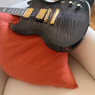 Gibson SG Supreme 2023 - Translucent Ebony Burst image 21