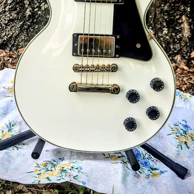 Epiphone Les Paul Custom Pro 2016 - Alpine white image 2