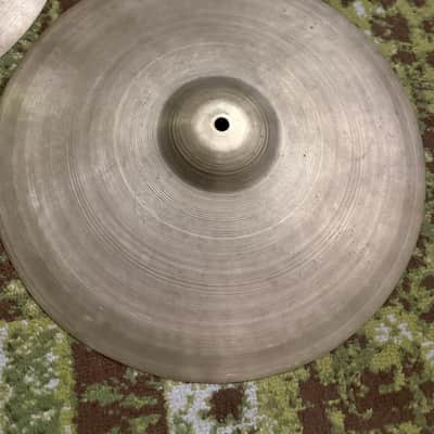 Zildjian 14” Old A Hi Hats Small Stamp image 2