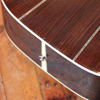 Rare Vintage Kiso Suzuki Dreadnought D55 Replica c.1972 + Pro Setup +Japan! (after the Guild style) image 19