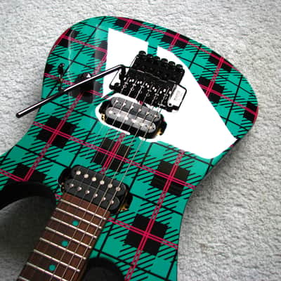1993 Yamaha RGZ820R - Watermelon Plaid - Blues Saraceno Signed image 10