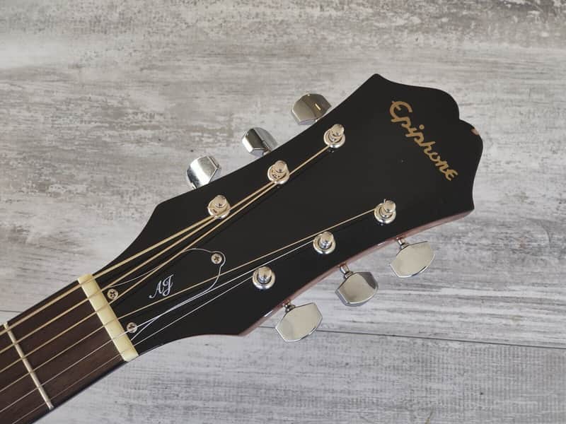 2008 Epiphone AJ-100/VS Acoustic Guitar (Vintage Sunburst) | Reverb