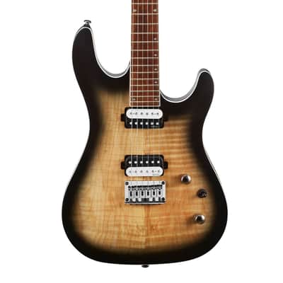 Cort KX 300 Series Electric Guitar 2020s - Open Pore Raw Burst image 1