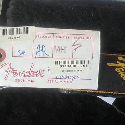 Fender American Standard Stratocaster 2012 with Seymour Duncan YJM  Signature Bridge Pickup image 23