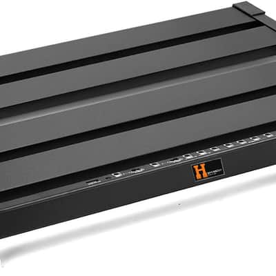 Harvester HPB-100 Pedal Board with Integrated Power Supply, Aluminum Folding Powered image 5