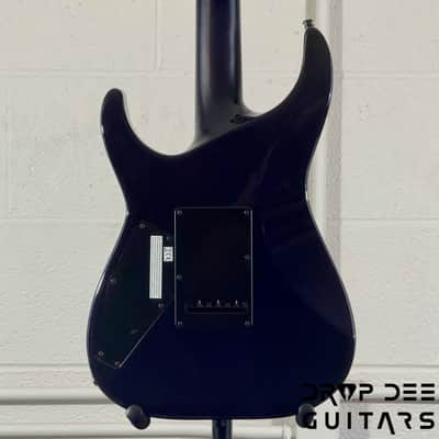 ESP E-II M-II HST QM Electric Guitar w/ Case - Indigo Purple Fade image 12