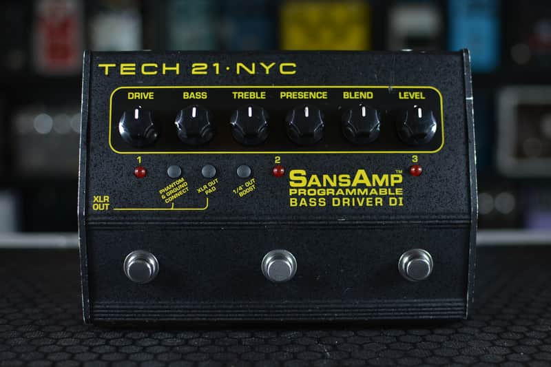 Tech 21 Sansamp Programmable Bass Driver