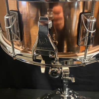 Taye - 5.5x14" "Rock Pro" Copper/Wood Snare Drum 2000–2008 image 8