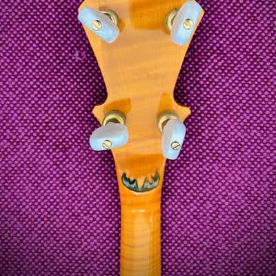 Viermont Luthiers Custom Artisan 5-String Banjo 1989 – One-Off Handcrafted Flame Maple Banjo – Serial B0320 image 11