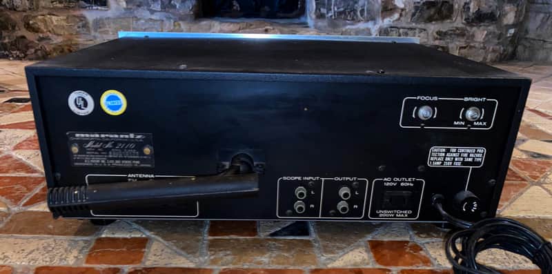 Marantz 2110 Stereo Hi-FI Tuner Oscilloscope FM/MW Radio Receiver