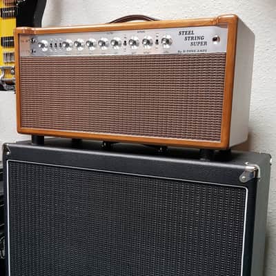 D-Tone Steel String Super 100w head - Natural Beech image 1