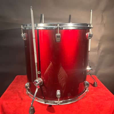 Ludwig Accent Combo 5 Piece Drum Set - Wine Red image 10