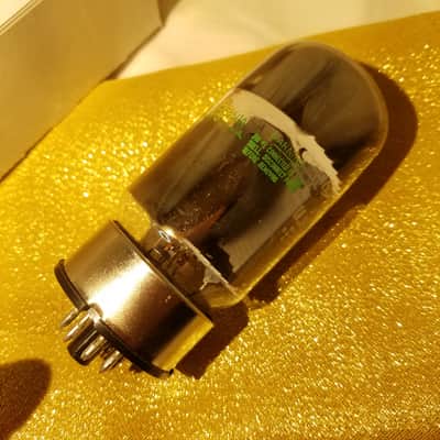 G.E Pair (2) JAN 6550A tNOS AT1000 TESTED Vacuum Tubes military perfect matched pair 0% 500V test premium Beam Power 42 Watt 1986 image 22