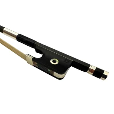 ZS Strings Eclipse Carbon Fiber French Bass Bow 2025 image 2