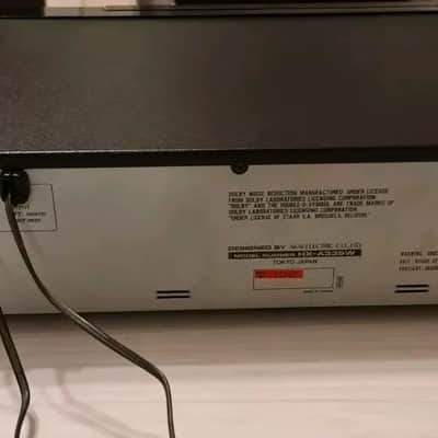 VINTAGE AKAI DOUBLE CASSETTE DECK/DUB HIGH SPEED RECORDING image 3
