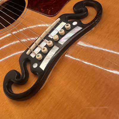 ART!! GIBSON MONTANA GOLD SJ-200 AAA FIGURED KOA. CUSTOM SHOP" REN FERGUSON ERA image 4