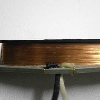 Hot Mustang Pickups A5 Vintage 7.5kOhm Bridge 6.4kOhm Neck Offset Electric Guitar Custom Shop Q Fits Fender GrayBottom HandWound by Q pickups Duo Sonic image 3