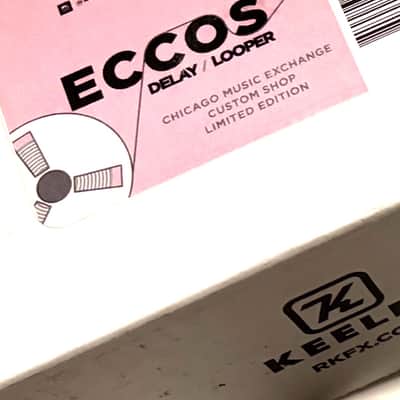 Keeley ECCOS Neo-Vintage Tape Delay Pink Sparkle ✨ image 5