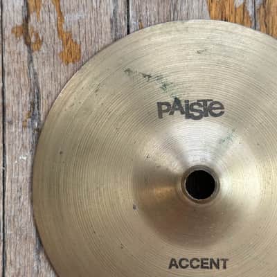Paiste 6" Accent Cymbal 1990s - Traditional image 2