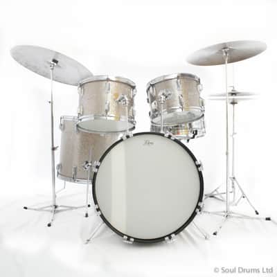 VINTAGE Rogers Holiday 1960's 4 Piece Drum Kit image 1
